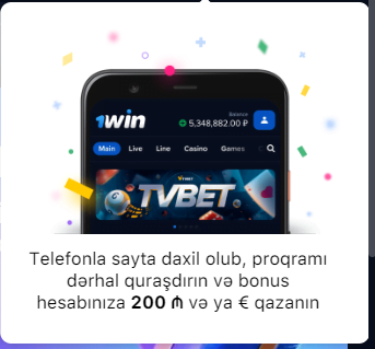 1Win Yuklemek - Android və iOs üçün proqram